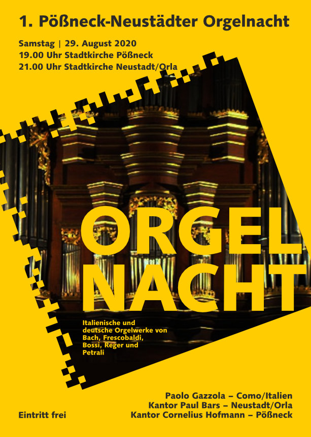 1. Pößneck-Neustädter Orgelnacht